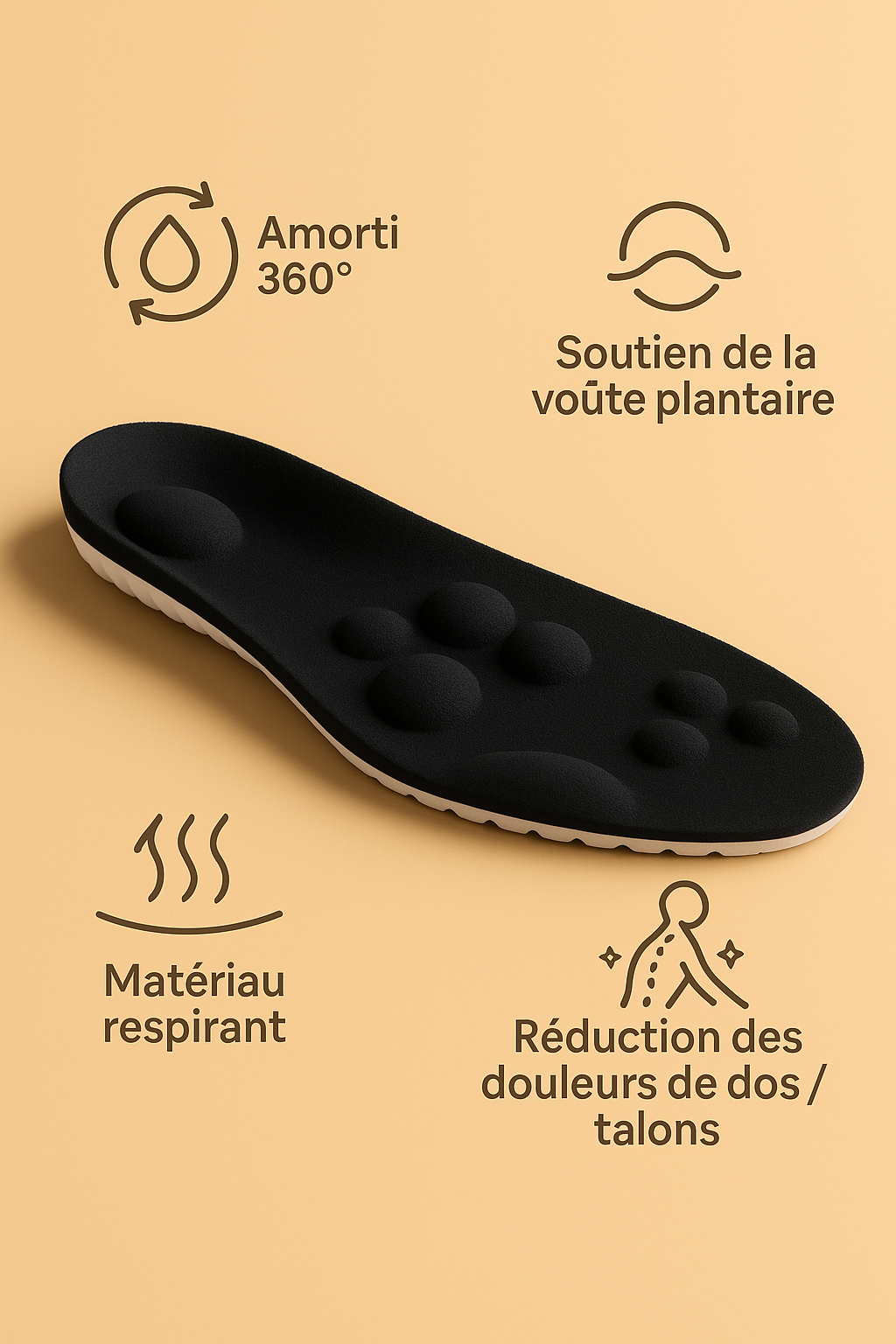 ZenStep™ – Semelles de confort